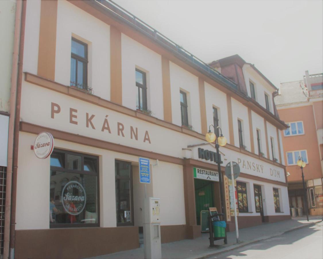 Hotel Pansky Dum Žamberk Esterno foto